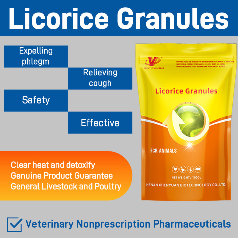 Licorice Granules-Expelling phlegm and relieving cough Veterinary Nonprescription Pharmaceuticals
