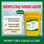 Pond Muck Cleaner-Oxidizes Black Sludge / Decomposes Mud Skin / Increases Dissolved Oxygen