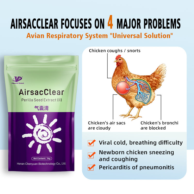 AirsacClear-Poultry Respiratory Health Additive
