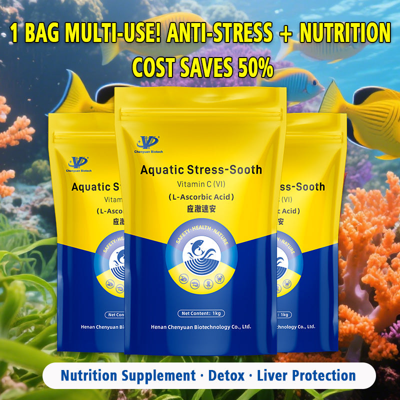Aquatic Stress-Sooth-Appetite Enhancement, Liver Protection, Vitamin Supplementation