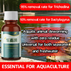 Aquatic Parasite Clear-Internal and external deworming · Plant extraction · Safe and thorough · Essential for aquaculture deworming
