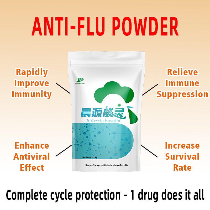 Anti-Flu Powder-Antiviral & Immune Booster for Poultry