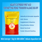 Stress Quick Resistance for Fish-Detoxification & Appetite Induction, Anti-Stress, Vitamin Supplementation