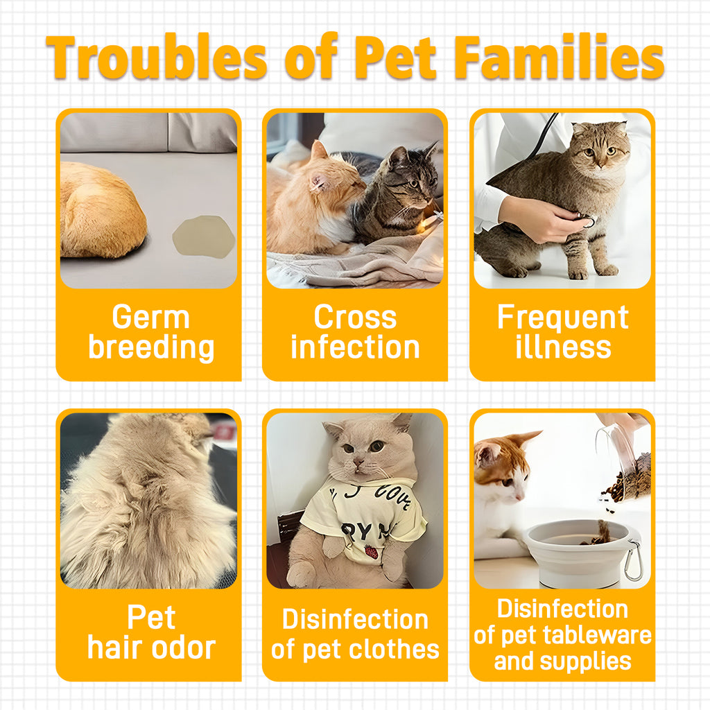 PRENUR Mascot Guardian - Disinfectant Spray for Cats & Dogs