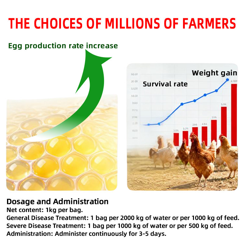 Anti-Flu Powder-Antiviral & Immune Booster for Poultry