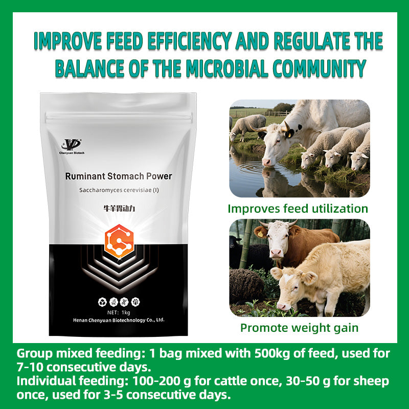 Ruminant Stomach Power-Appetite Induction · Fattening Promotion · Feed Utilization Enhancement