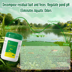 LactoForce Aqua-Decompose residual bait and feces Regulate pond pH 100-billion concentrated fermentable bacteria for intestinal regulation and feeding induction