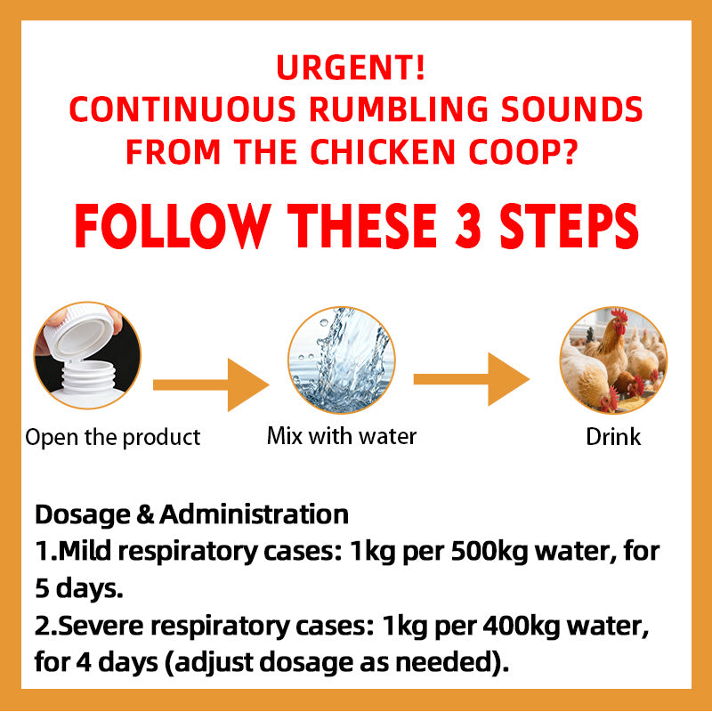 Poultry Cough Powder-Respiratory Disease Control in Poultry