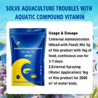 Aquatic Compound Vitamin-Multi-Mineral & Vitamin Complex / Accelerates Water Fertility & Calcium-Magnesium Conversion