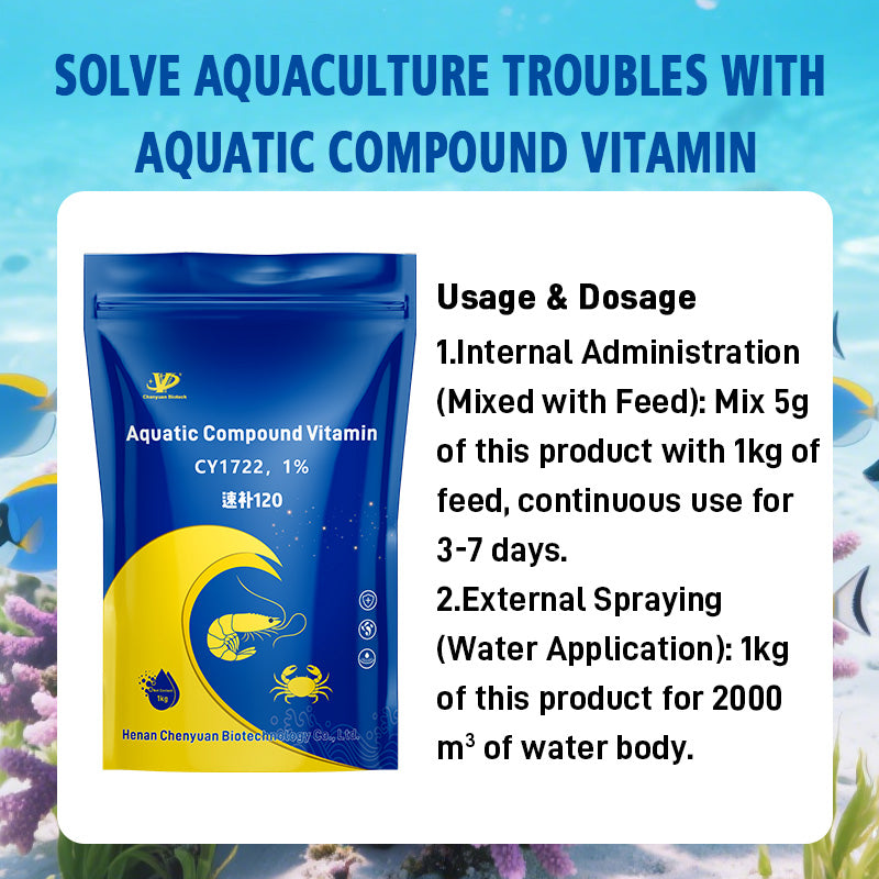 Aquatic Compound Vitamin-Multi-Mineral & Vitamin Complex / Accelerates Water Fertility & Calcium-Magnesium Conversion
