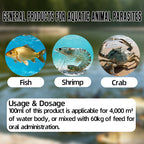 Aquatic Parasite Clear-Internal and external deworming · Plant extraction · Safe and thorough · Essential for aquaculture deworming