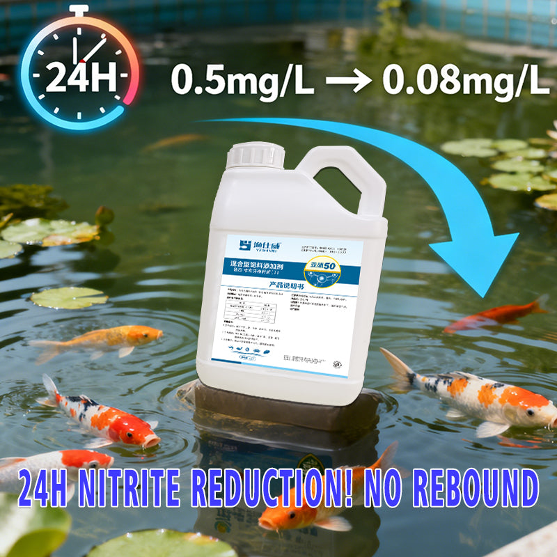 Nitro 50-Nitrite Degradation Feed Additive for Aquaculture