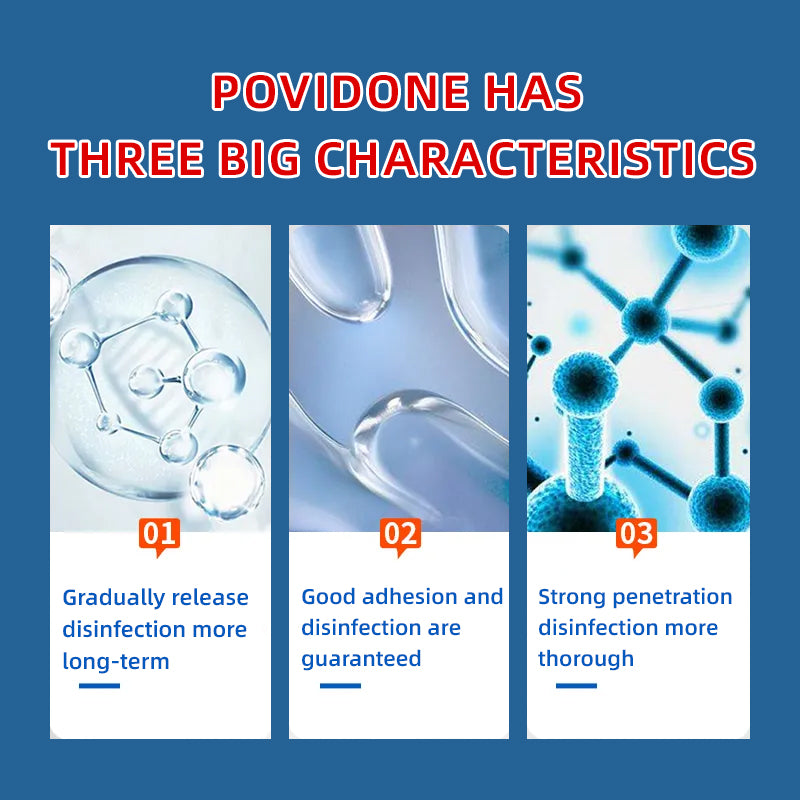 Povidone-lodine - Wide Application Scope, Safe, Non-Toxic, Good Stability