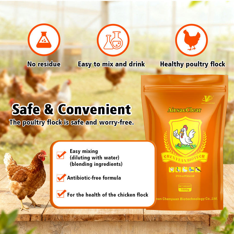 AirsacClear-Poultry Respiratory Health Additive