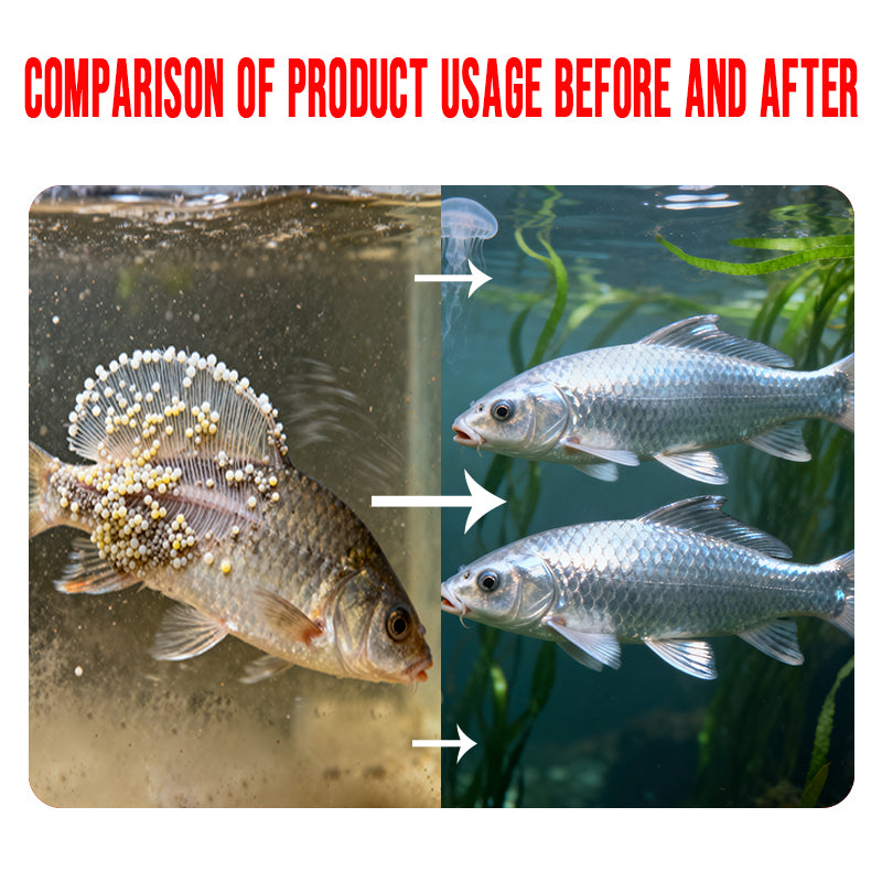 Aquatic Parasite Clear-Internal and external deworming · Plant extraction · Safe and thorough · Essential for aquaculture deworming