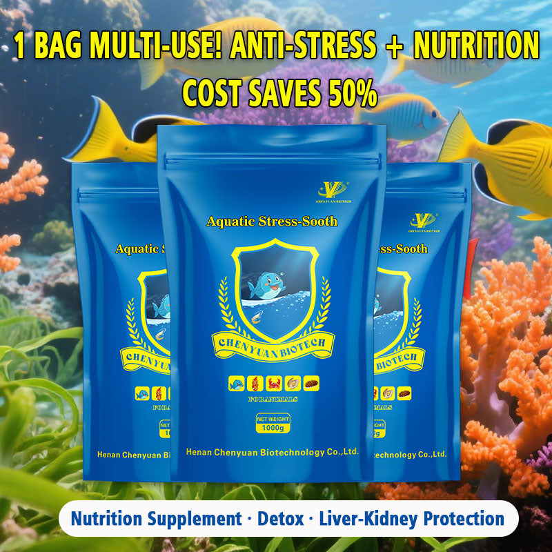 Aquatic Stress-Sooth-Appetite Enhancement, Liver Protection, Vitamin Supplementation