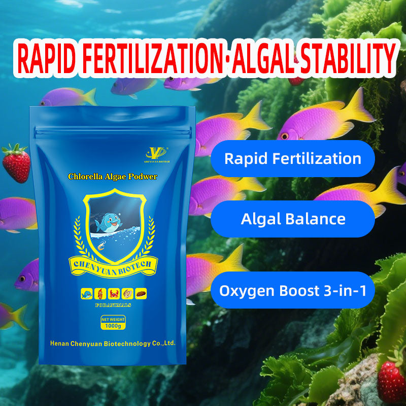 Chlorella Algae Podwer-Rapid Water Fertilization • Dissolved Oxygen Enhancement • Algal Balance