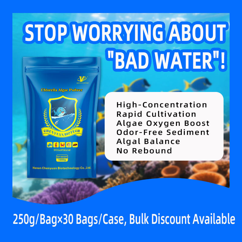 Chlorella Algae Podwer-Rapid Water Fertilization • Dissolved Oxygen Enhancement • Algal Balance