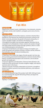 Fat-Win (for Chicken) -Poultry Growth Promoter-broiler growth booster
