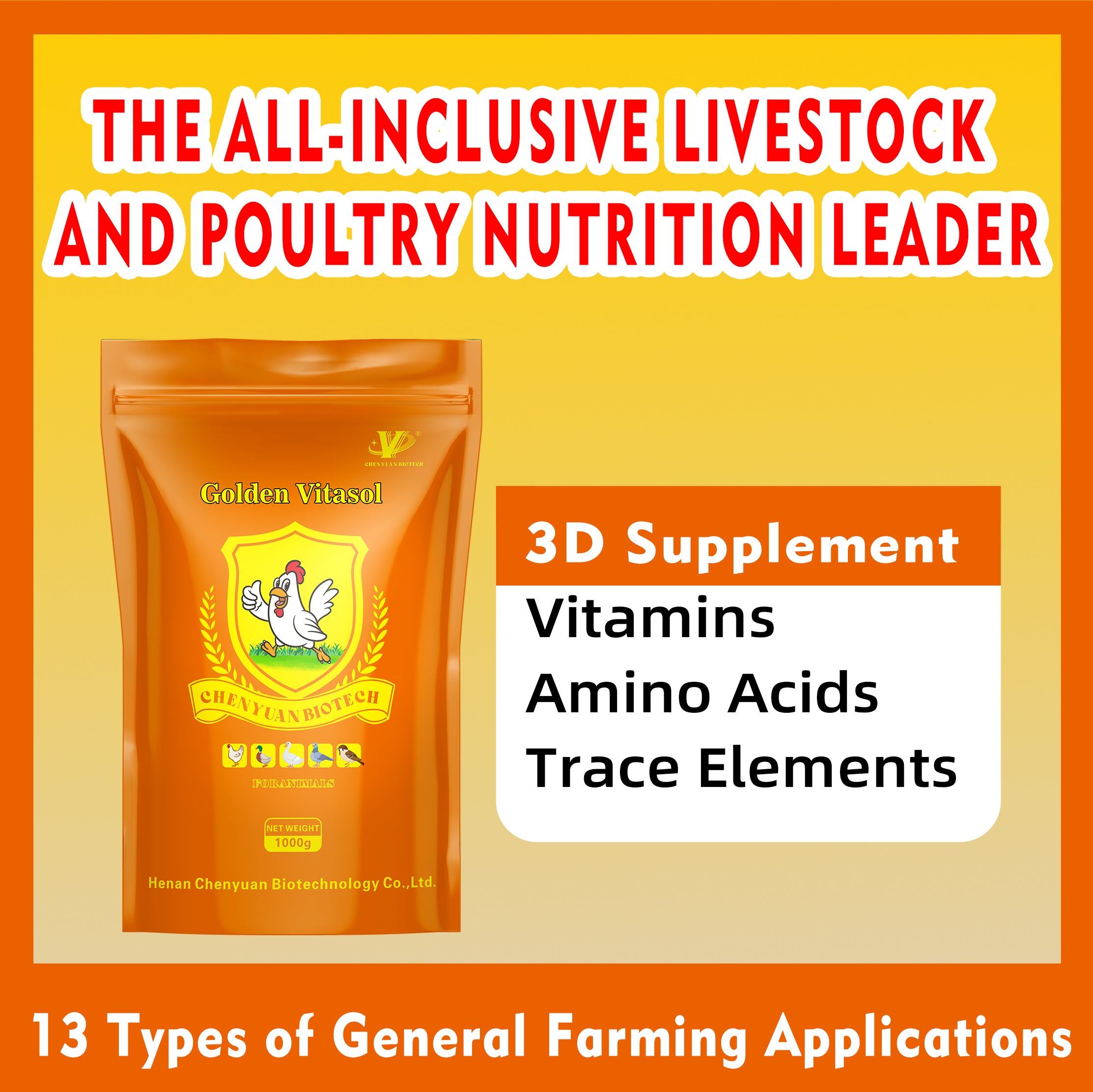 Golden Vitasol – Animal Vitamin