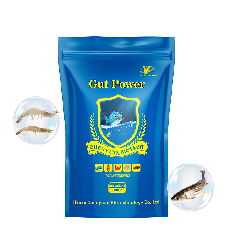 Gut Power-Regulates Intestines · Replenishes Flora · Enhances Growth