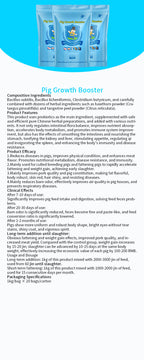 Pig Growth Booster-Livestock Feed Additive Swine Fattening Supplement