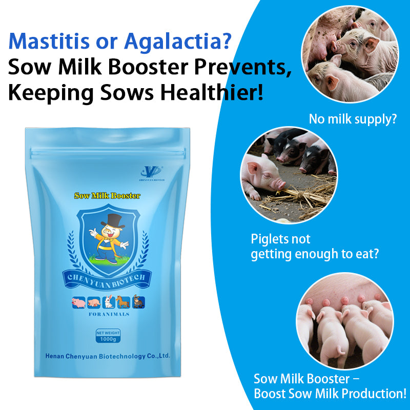 Sow Milk Booster-Stimulates milk production, Enhances milk quality & piglet immunity