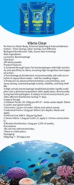 Vibrio Clear-Biological Safener: Safe, Green, Non-Irritating
